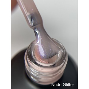 Komilfo Bottle Nude Glitter, 15ml